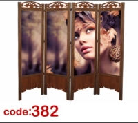 پاراوان پارتیشن طرح آرایشگاهی کد 382